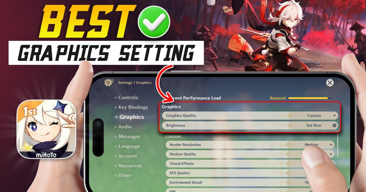 Genshin Impact: Best Mobile Settings for Smooth Gameplay